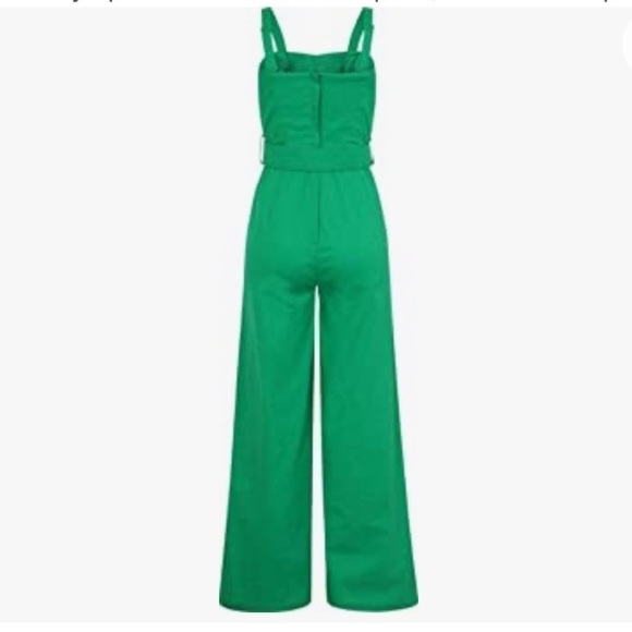 Collectif Vintage Olympia 50s Women's Marlene Jumpsuit - Picture 3 of 10